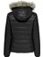 Onldogukan Fur Padded Kadın Siyah Mont 3