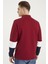 1041 Dewberry Erkek Sweatshırt-Bordo 2