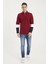 1041 Dewberry Erkek Sweatshırt-Bordo 4