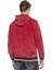 CL418 Vintage Kırmızı Kapşonlu Erkek Sweatshirt 4
