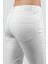 Gabardin Pantolon Beyaz 4