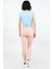 Gabardin Pantolon Pembe 2