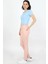 Gabardin Pantolon Pembe 3