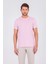 Erkek Pembe Baskılı Regular T-shirt 3