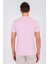 Erkek Pembe Baskılı Regular T-shirt 4