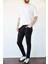 Siyah Slim Fit Jean Pantolon 1KXE5-44256-02 4