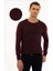 Pierre Cardin Erkek Bordo Slim Fit Triko Kazak 50233725-VR014 1