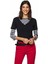 Kadın V Yaka Basic Tshirt 3