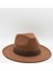 Kadın Taba Şapka Trend Fötr Kovboy Fedora Şapka 4