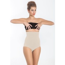 Miss Fit 33641 Parlak Mideli Slip Korse