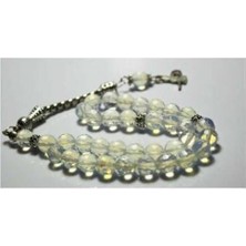 RD Ekoavm Doğal Taş Tespih Faset Kesim Opal Taşı Tesbih