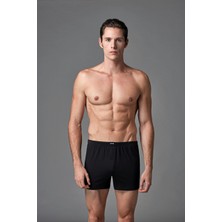 Eros Erkek 2'li Penye Boxer Siyah ES011528