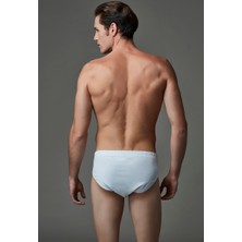 Eros Erkek 2'li Penye Slip Beyaz ES011524