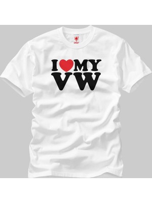 Crazy I Love Vw Erkek T-Shirt