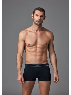 Dagi Erkek Dikişsiz Boxer Siyah E011000790