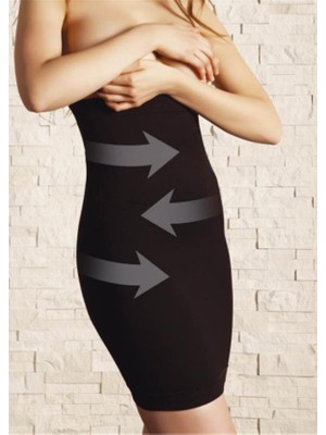 Anıl 2604 Kadın Toparlayıcı İnceltici Yüksek Bel Etek Korse