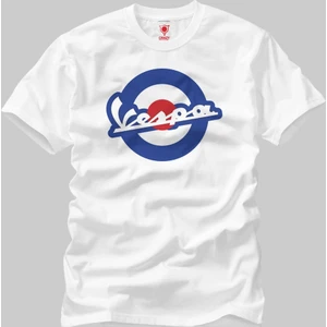 Vespa Logo Erkek T-Shirt