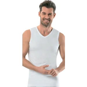 Erkek V Yaka Sıfır Kol Atlet - 123