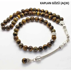 Rd Ekoavm Kaplan Gözü Tesbih Bileklik  Doğal Taş Tespih