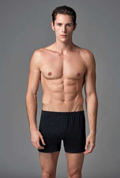 Eros Erkek 2'li Penye Boxer Siyah ES011523