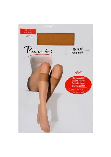 Kadın Burunsuz Pantolon Çorabı - Fit 15