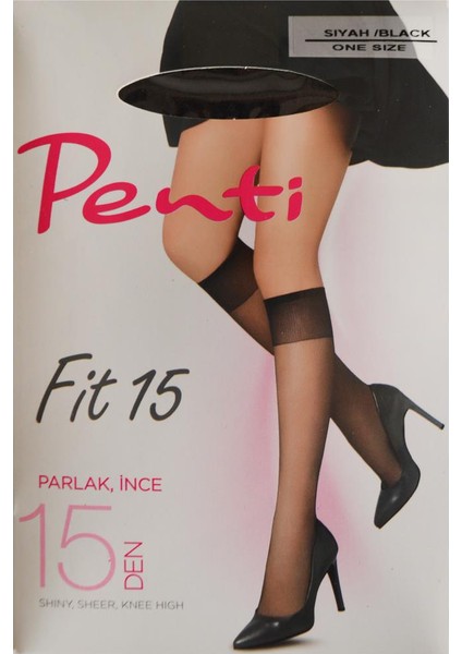Kadın Burunsuz Pantolon Çorabı - Fit 15