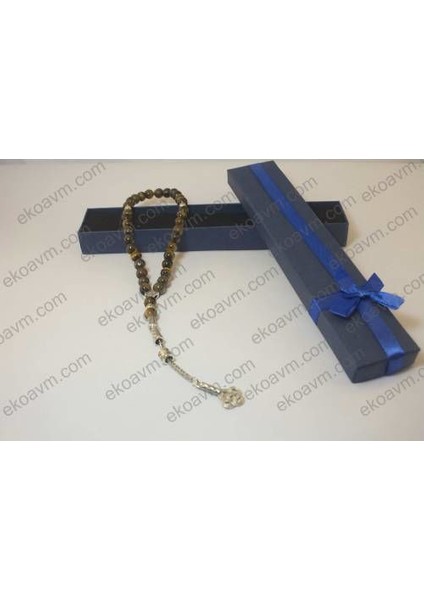 Doğal Taş Kaplan Gözü Tesbih