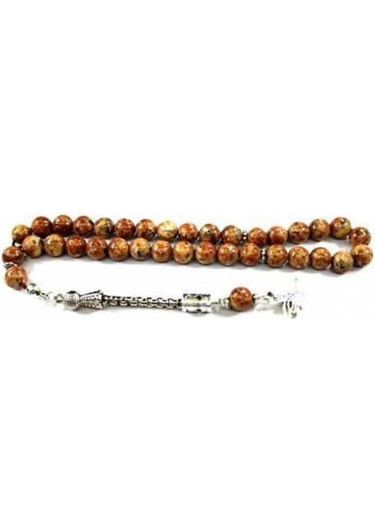 Jasper Taşı 8 Mm Tespih Küre Kesim Tesbih
