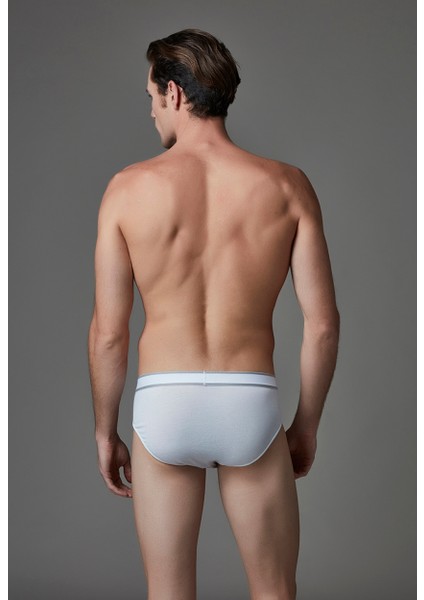 Erkek 2'li Modal Slip Beyaz ES011512 fiyatları