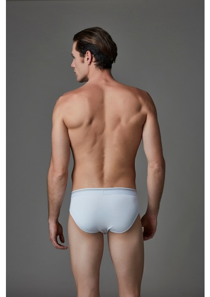 Erkek 2'li Slip Beyaz ES011506