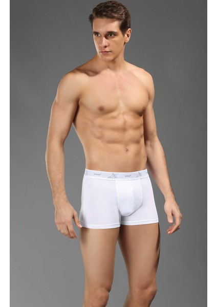 Erkek 3'lü Boxer Beyaz ES011Y0150