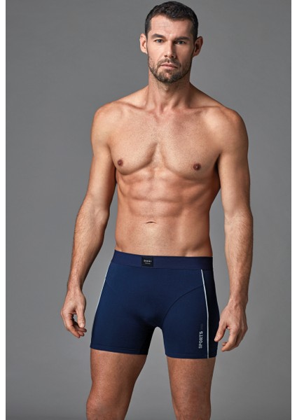 Erkek Boxer Lacivert E011000270