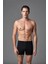 Erkek 2'li Penye Boxer Siyah ES011528 1