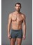 Erkek Dikişsiz Boxer Gri Melanj E011000790 1