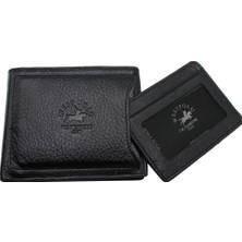 West Polo 1595 Deri Cüzdan Siyah