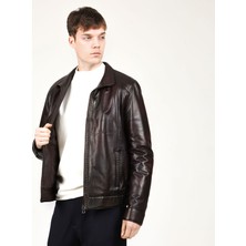 Dericlub E-2002/A Gerçek Deri Erkek Kaban