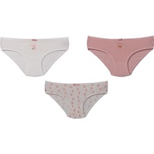 Koza Kız Çocuk Külot Underwear 3lü Paket