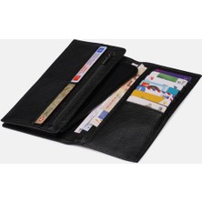 Westpolo West Polo - Cüzdan/kartlık-Telefon Bölmeli Unisex Siyah