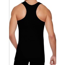 Tutku Elit 3 Adet Siyah Renk Elastan Spor Atlet