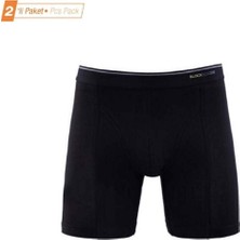 Blackspade 2'li Paket %92 Pamuk Uzun Erkek Boxer