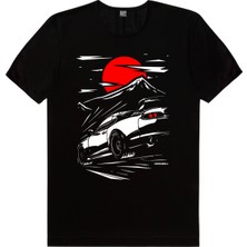 Rock&Roll Tokyo Drift Siyah Kısa Kollu Erkek Tişört