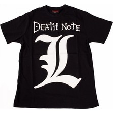 Bunlardan İstiyorum Death Note L Tişört Siyah