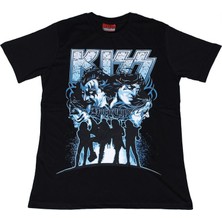 Kiss Hard Type Tişört Siyah