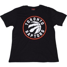 Bunlardan İstiyorum Nba Toronto Raptors Tişört Siyah