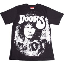 Bunlardan İstiyorum The Doors Jim Morrison Tişört Siyah