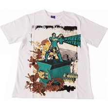 Bunlardan İstiyorum The Green Lantern No:1 Tişört Beyaz