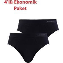 Blackspade %100 Pamuklu 4'lü Ekonomik Paket Erkek Slip