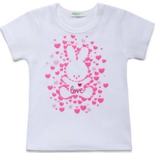 United Colors Of Benetton Bunny Benetton Logolu Tshirt