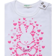 United Colors Of Benetton Bunny Benetton Logolu Tshirt
