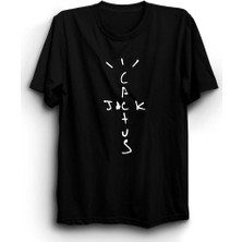 Stonedfame Cactus Jack Travis Scott Astroworld Baskılı Tshirt